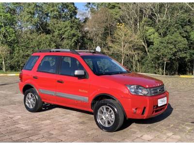 FORD - ECOSPORT - 2011/2012 - Vermelha - Sob Consulta