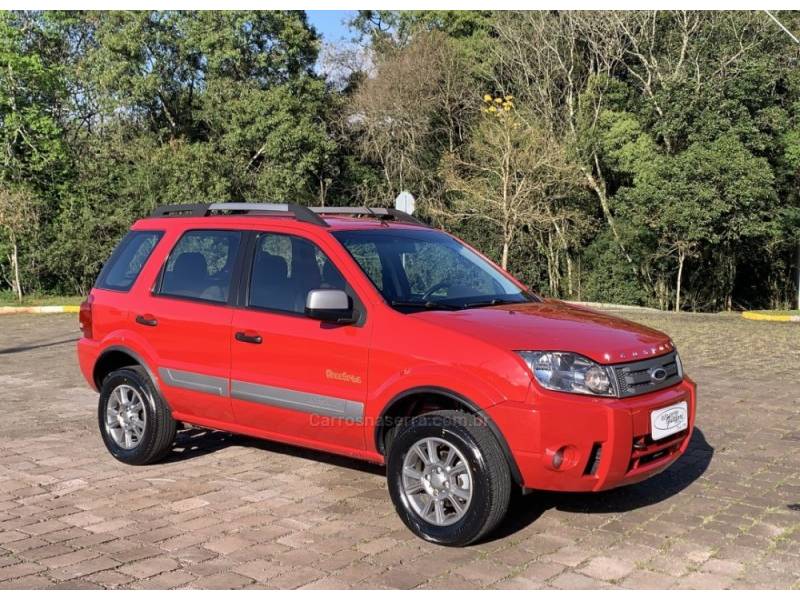FORD - ECOSPORT - 2011/2012 - Vermelha - Sob Consulta