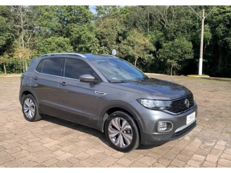 VOLKSWAGEN - T-CROSS - 2019/2020 - Cinza - R$ 112.800,00