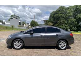 HONDA - CIVIC - 2013/2014 - Cinza - R$ 73.800,00