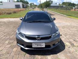 HONDA - CIVIC - 2013/2014 - Cinza - R$ 73.800,00